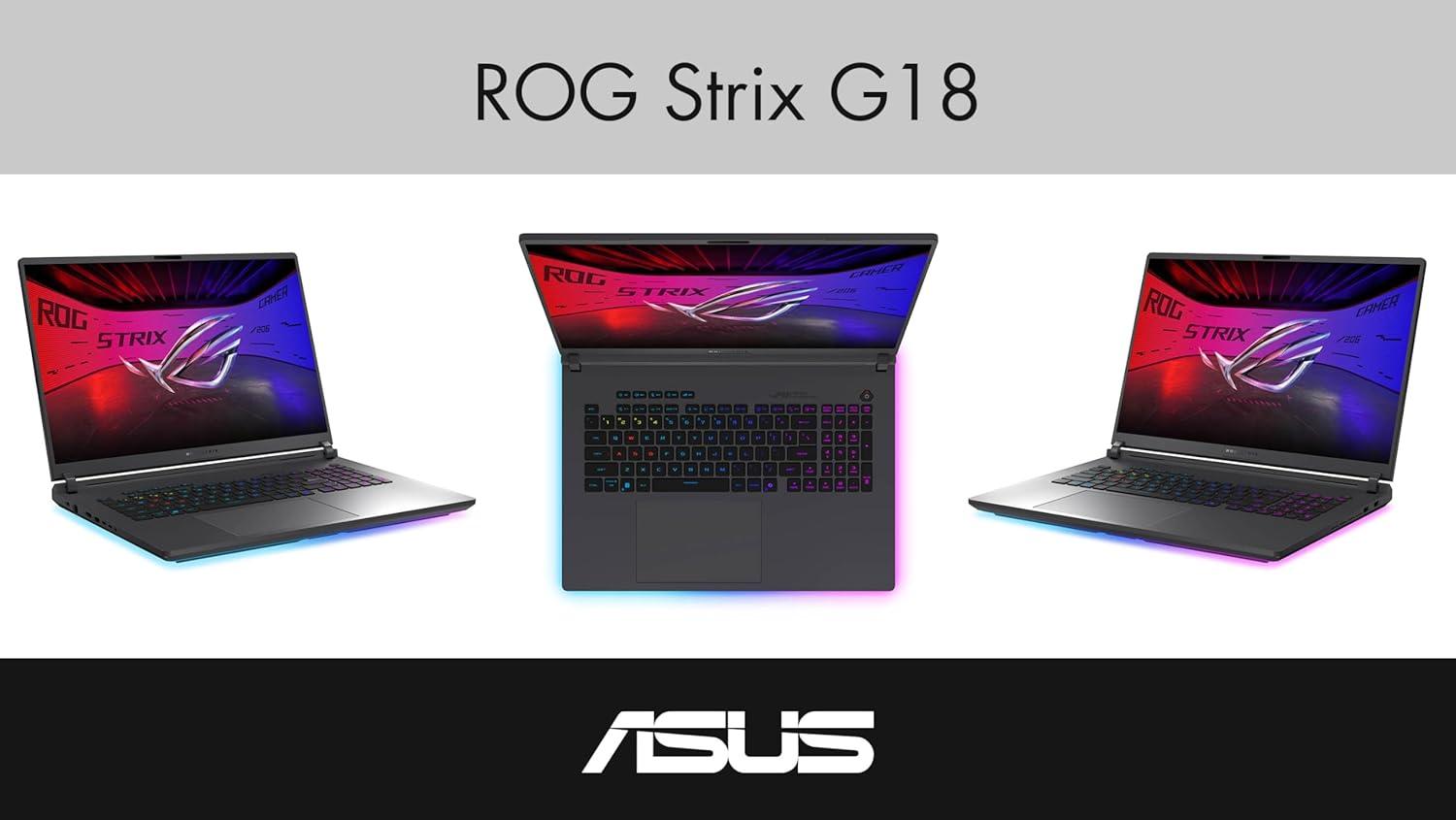ROG Strix G18 - KI-Workstation für Profis, hohes TGP, Flaschenhals ade