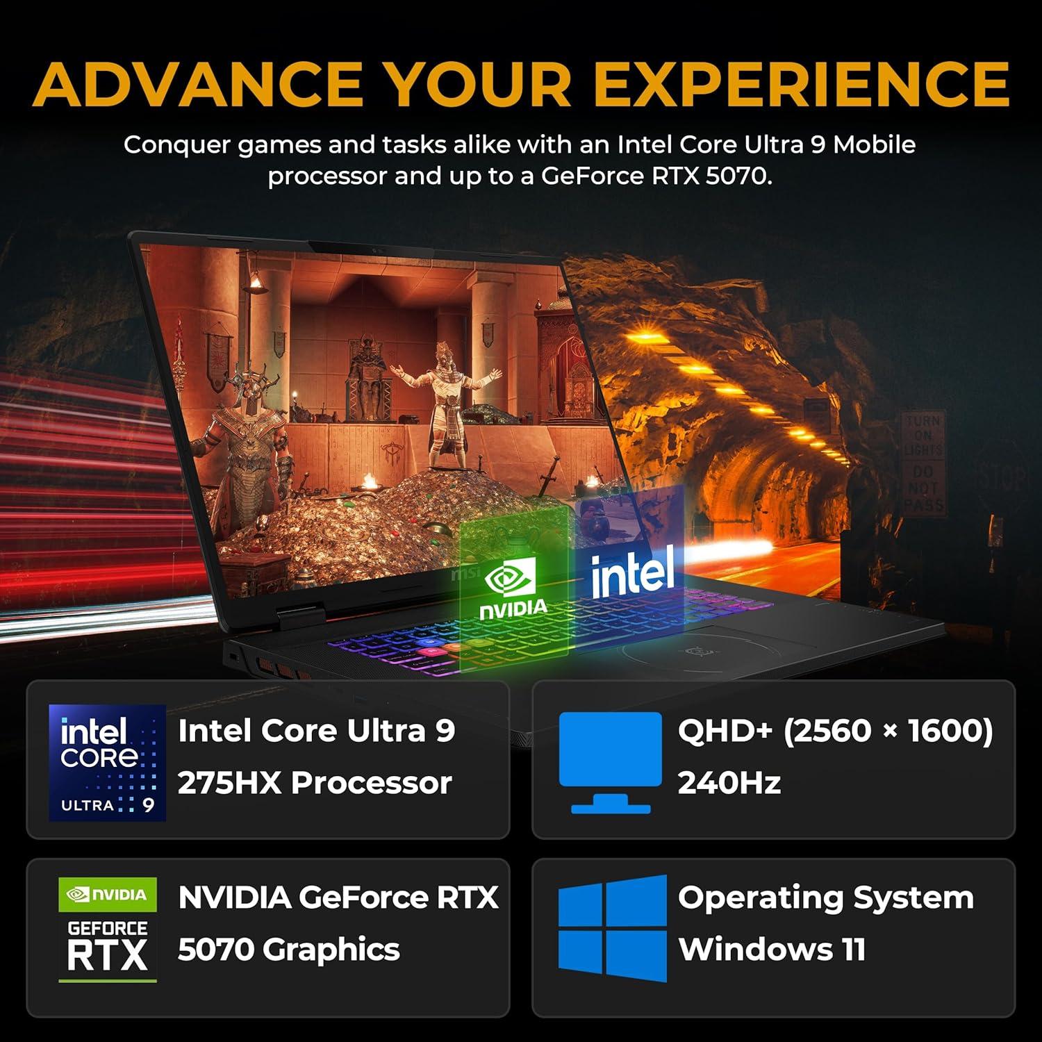 MSI Crosshair 18 - KI-Workstation, hohe TGP gegen Leistungsengpass