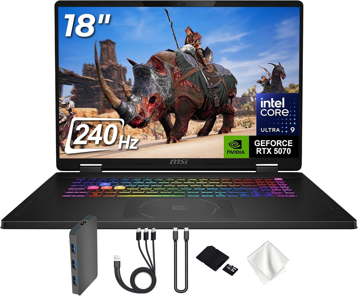 MSI Crosshair 18 - KI-Workstation, hohe TGP gegen Leistungsengpass