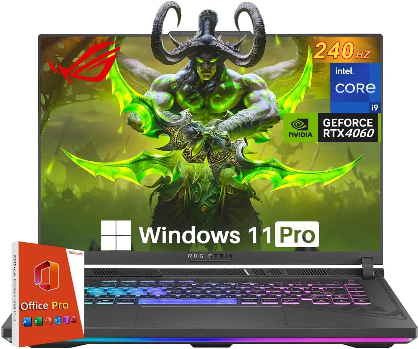 ROG Strix G16 - Rendering-Monster f. KI/3D, Bottleneckfrei, hohe TGP