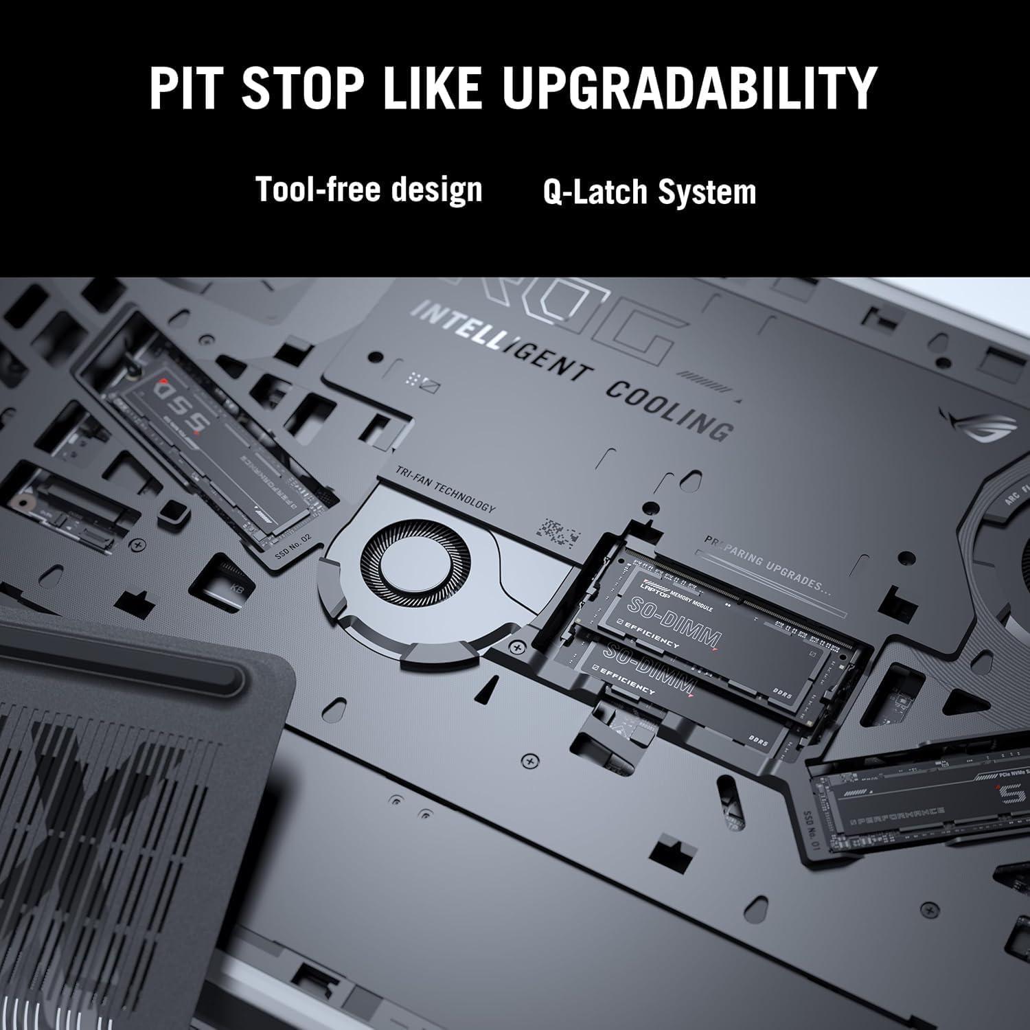 ASUS ROG G16- KI-Workstation KI-Entwickler, TGP-stark, Bottleneck-frei