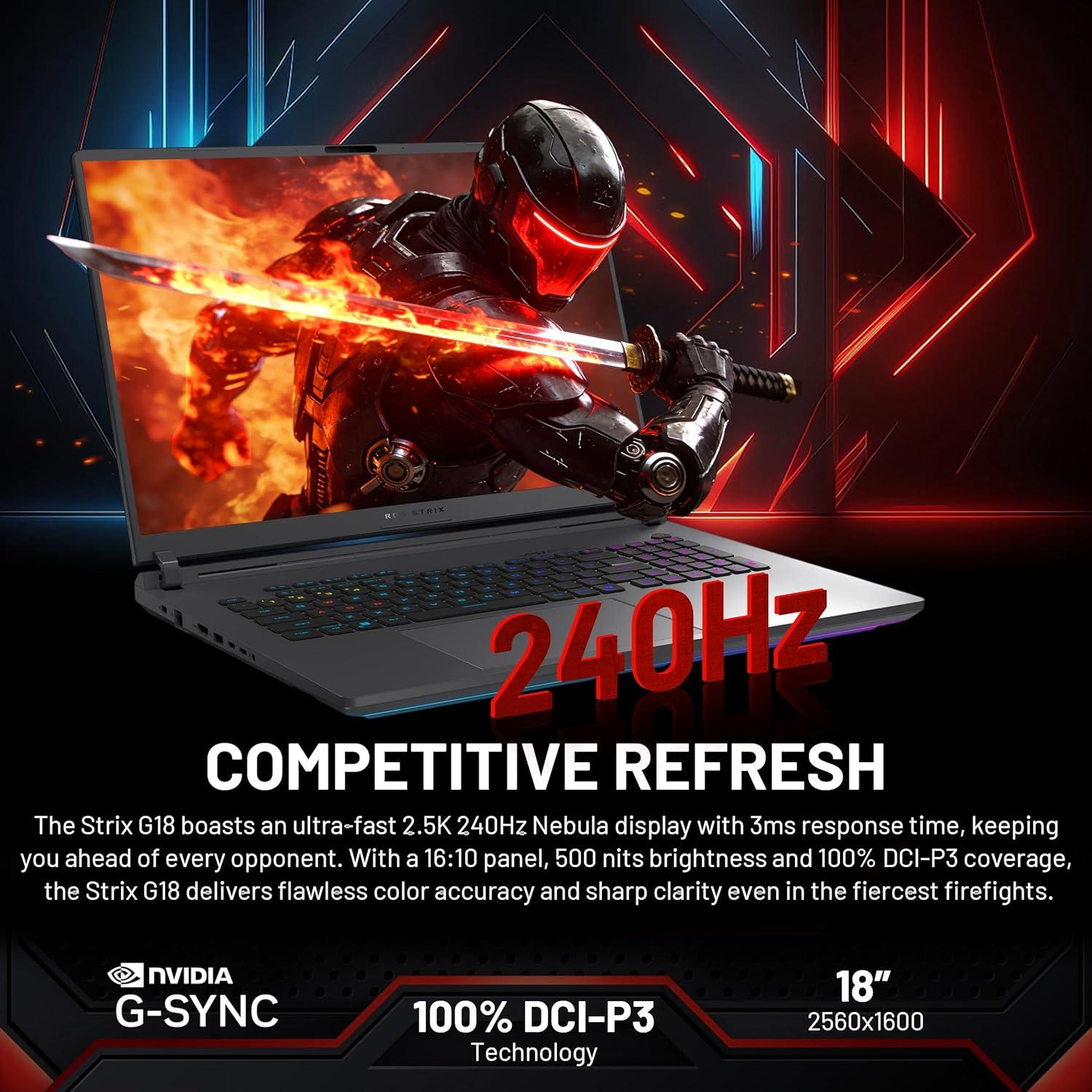 Strix G18 KI-Workstation - Rendering‑Monster, Rechenpower & TGP/TDP